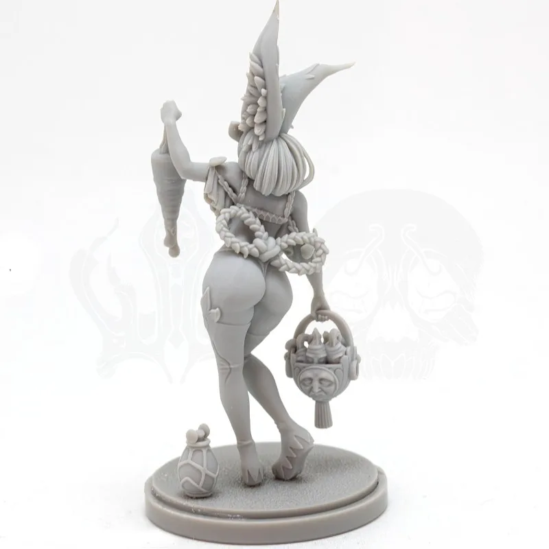 Kit d'Assemblage de Figurine en Résine de 30mm, Modèle de Lapin Eisposition, Chasseur Femelle, Nette Miniature GK, Non Assemblé et Non Peint 901X