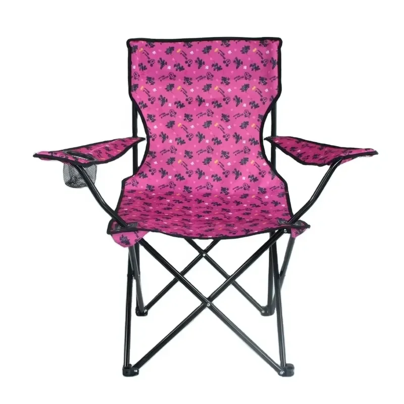 for Customizable Digital Full-color Printing Lightweight Camping Chair Portable Cheap Folding
