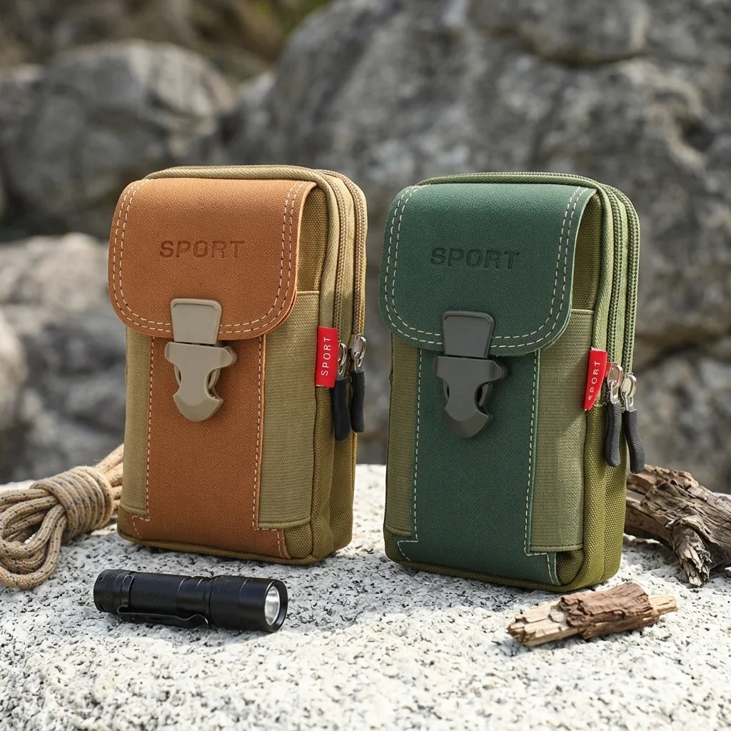1pcs storage bag for cards/phones/coins and small tools, tool bag, tactical waist bag, work tools, phone bag