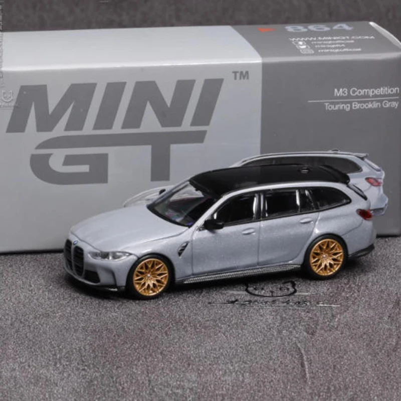 

MINIGT 1/64 M3 Competition Touring Alloy Car Model Static Collection Decorated Holiday Gifts Toys