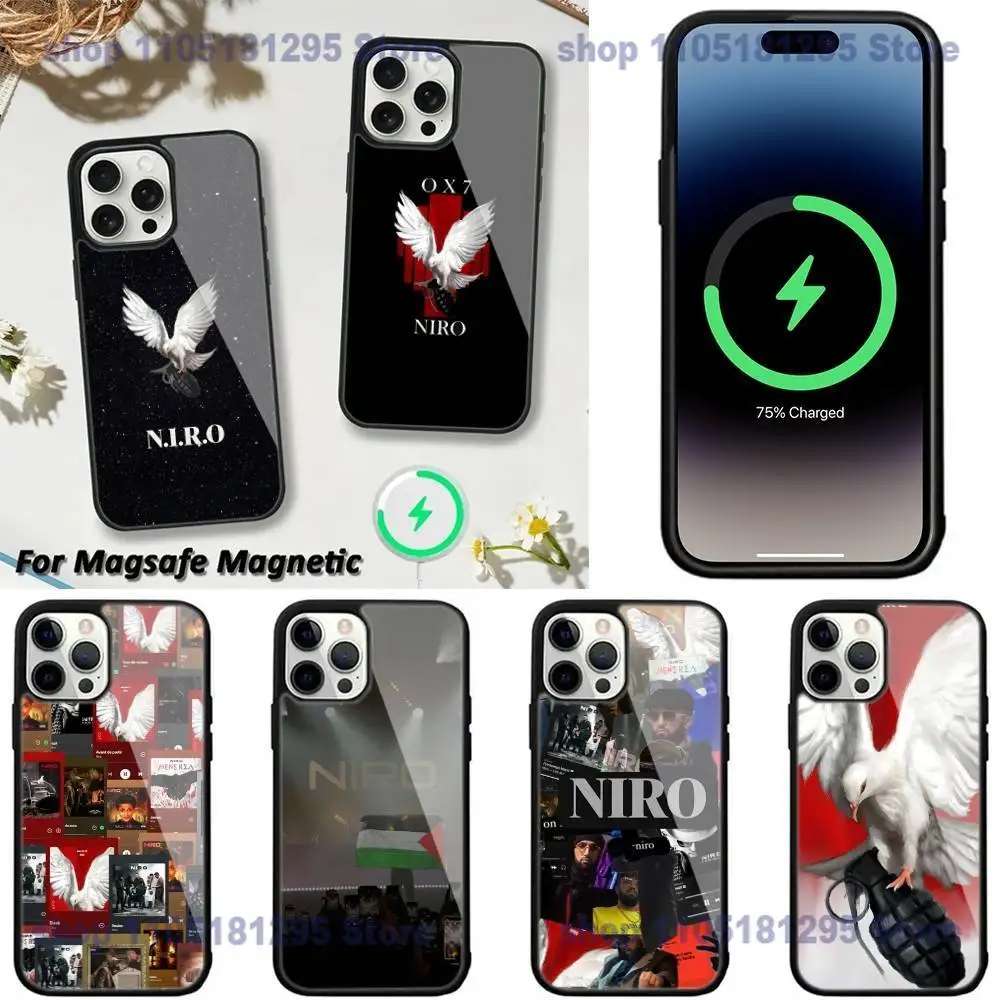 

HOT N-NIRO OX7 Phone Case For iPhone 17,16,15,14,13,12,11,Plus,Pro,Max,Mini Magsafe Magnetic Wireless Charging