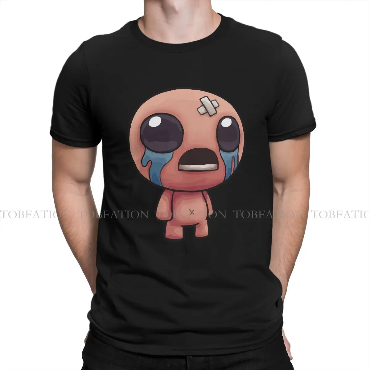 The Binding of Isaac Game Hurt T Shirt Goth Men's Tees Summer 100% Cotton Clothing Crewneck TShirt