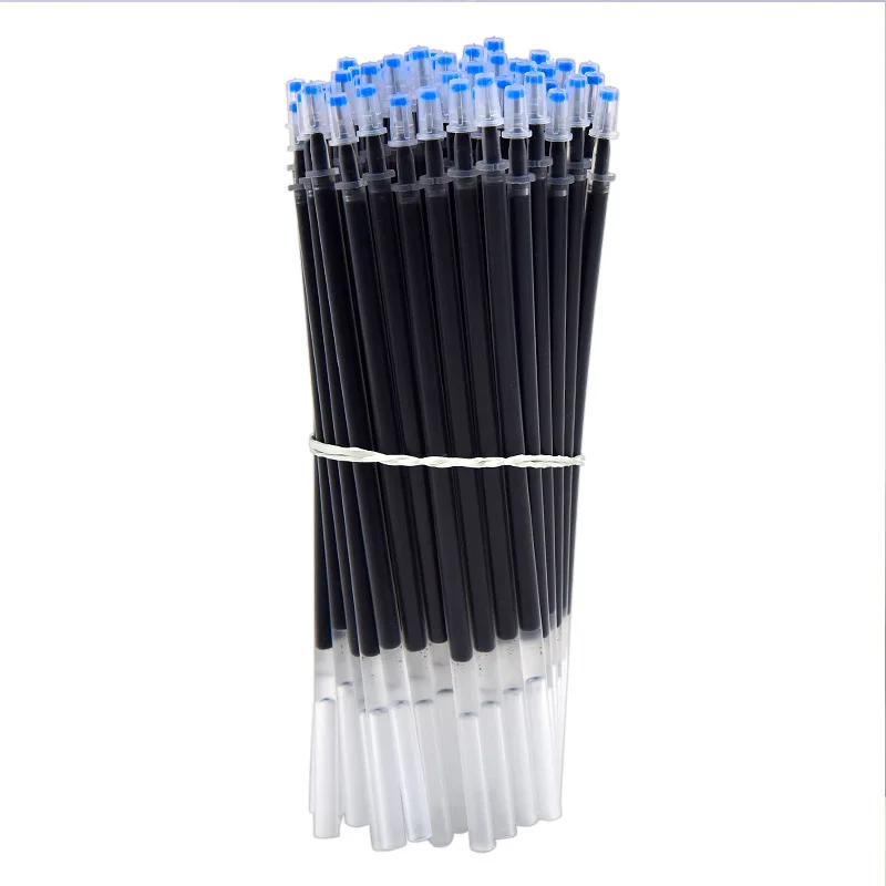 

100 Pens Refilled With 0.5mm Black Neutral Refill Refilled With Red Blue Black Replacement Neutral Pen Bullets Student Supplies