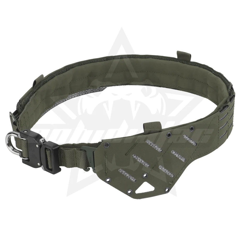 OPHIDIAN ARC Outdoor Hunting Belt Molle System Style 2 Layer Quick Release Combat Lightweight Belt with Metal Buckle Gear