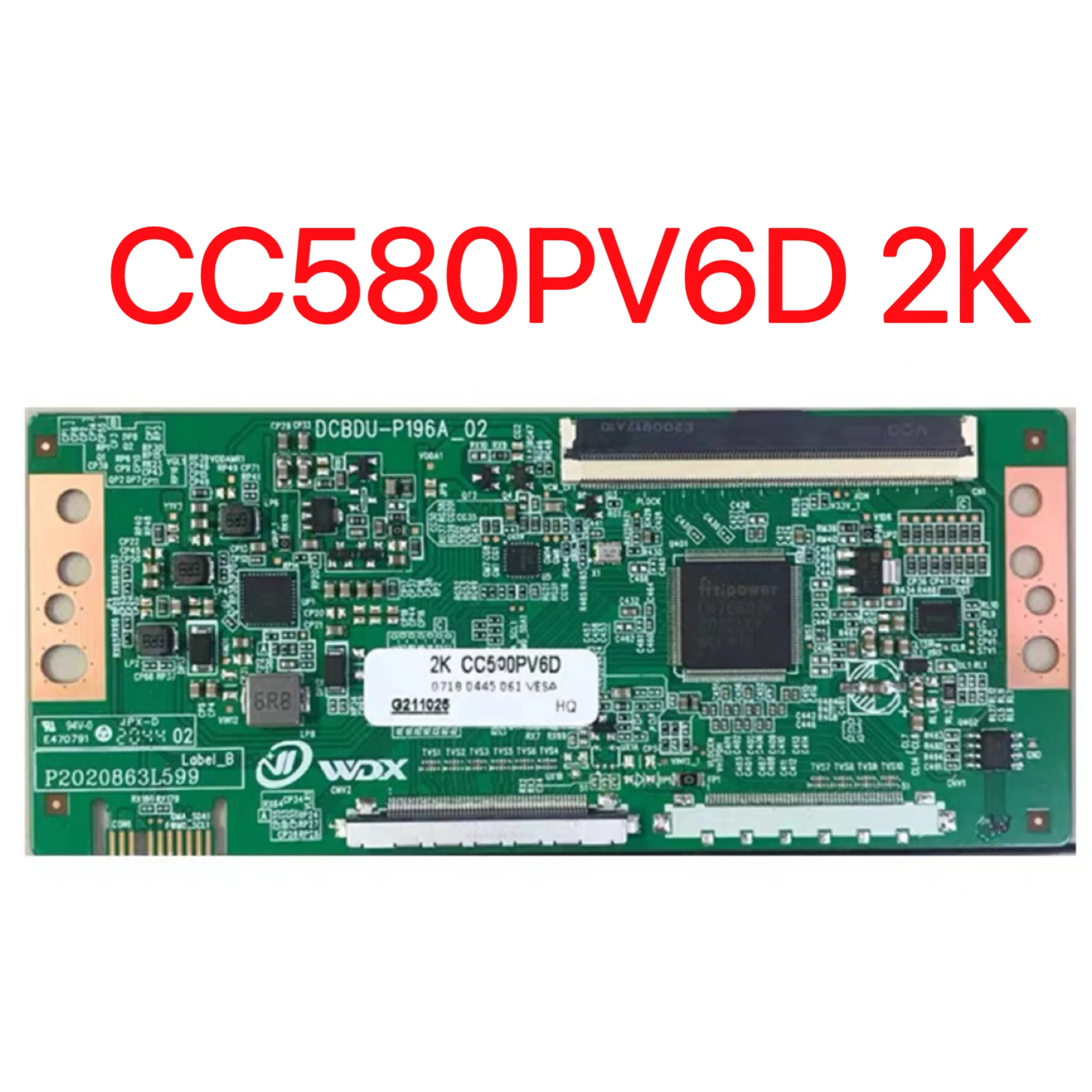 Brand-new Upgraded Logic TV TCON Board CC500PV6D CC580PV6D CC700PV2D 4K