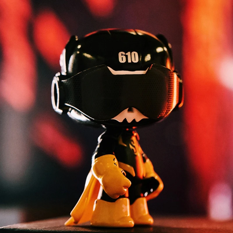 Mr.Bone JR SUPER BONE Schädel Maske Serie Anime Action-figuren Desktop Modell Dekor Sammlung Trendy Spielzeug Überraschung Angepasst Geschenke