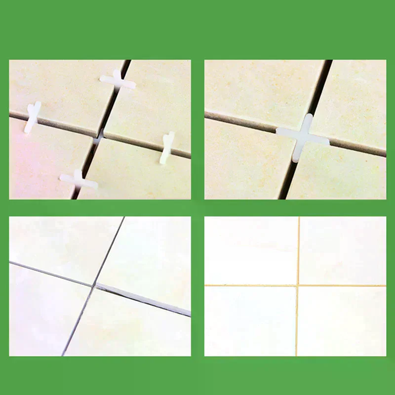 

500Pcs 1/1.5/2/2.5/3/5/MM Plastic Cross Ceramic Tile Leveling System Clips Spacer Ceramic Floor Construction Tools