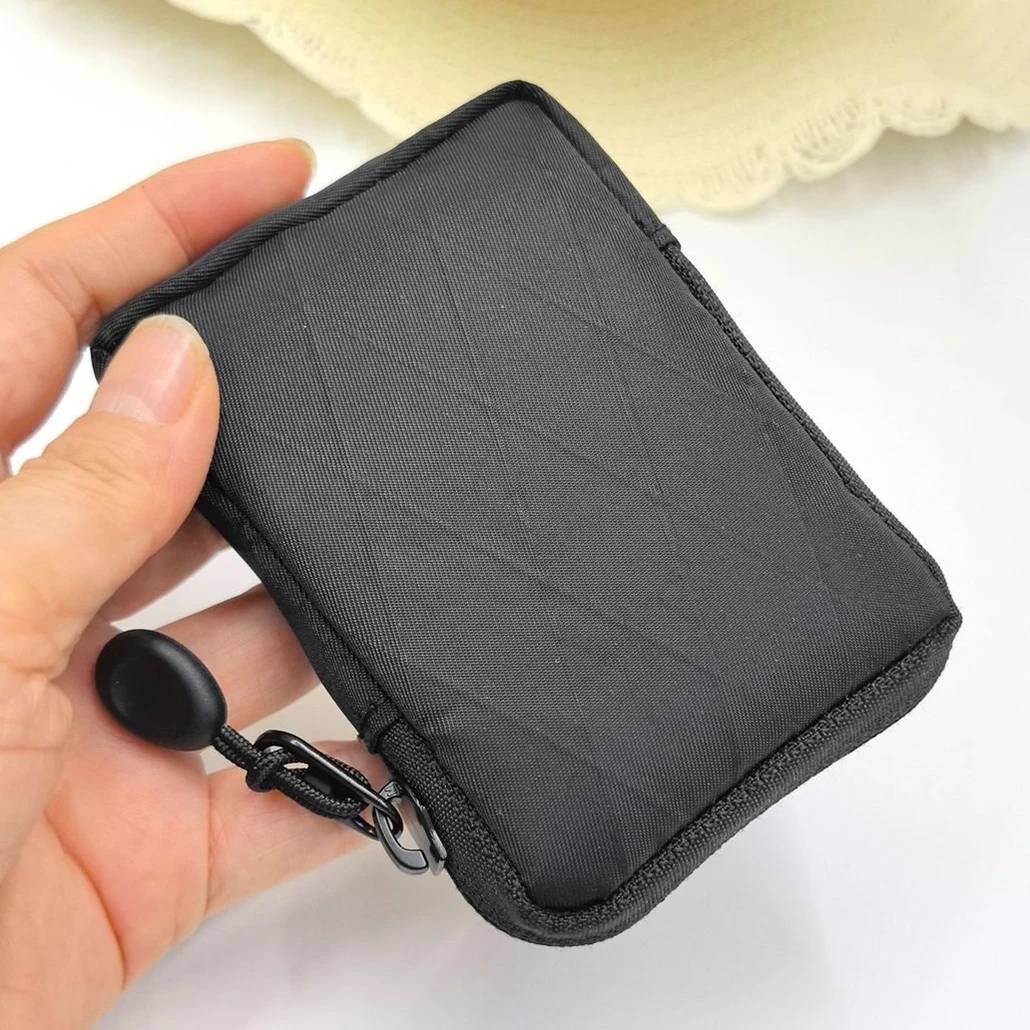 Mini Bolsa Utilitária EDC em Tecido Dyneema/X-Pac/Oxford, Porta-Moedas Portátil, Organizador de Cartões, Chaves e Essenciais