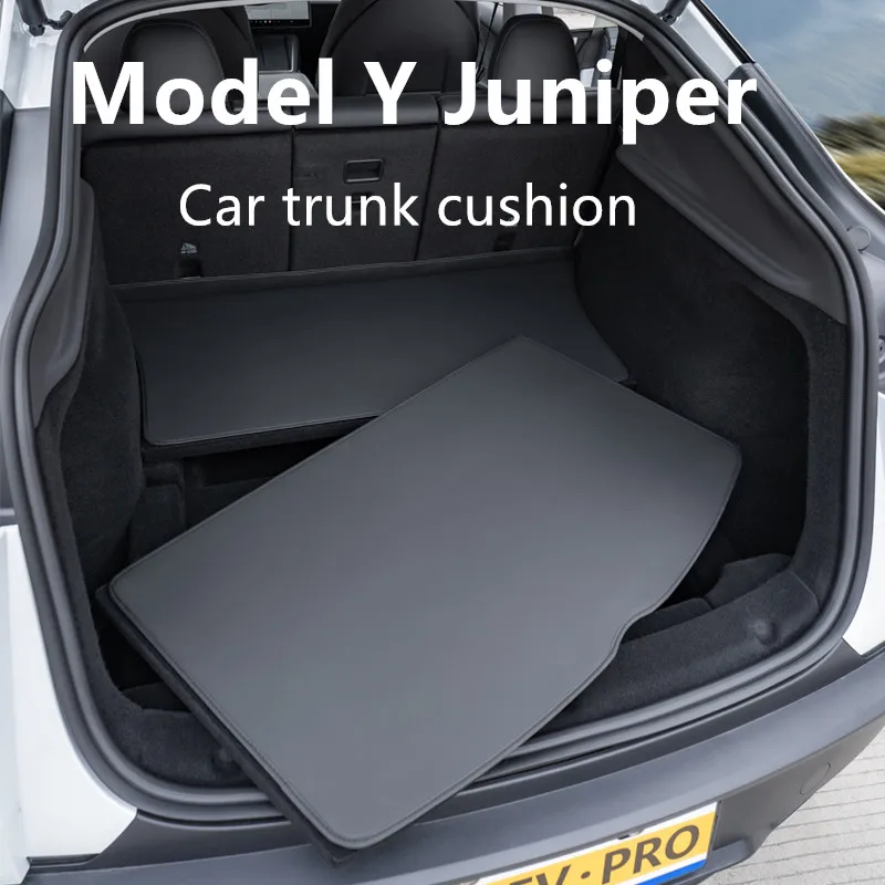 

Для Tesla Model Y Juniper защитная накладка на задний багажник, накладка на багажник, противоударная накладка, автомобильные аксессуары для интерьера