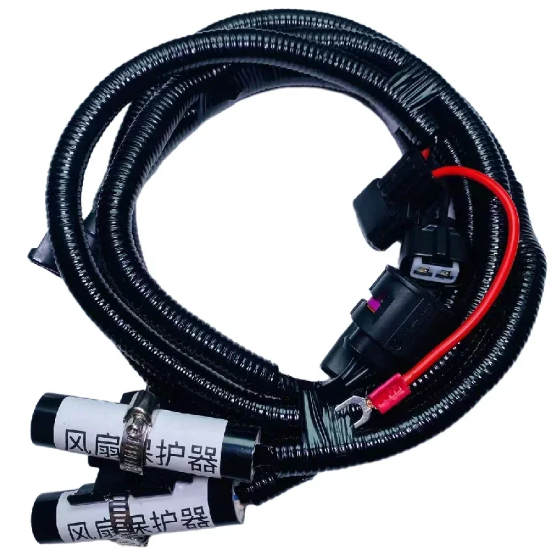 apply to Taxi Fan Modification Wiring Harness Kit Twin Fan Work in Advance No Longer High Temperature