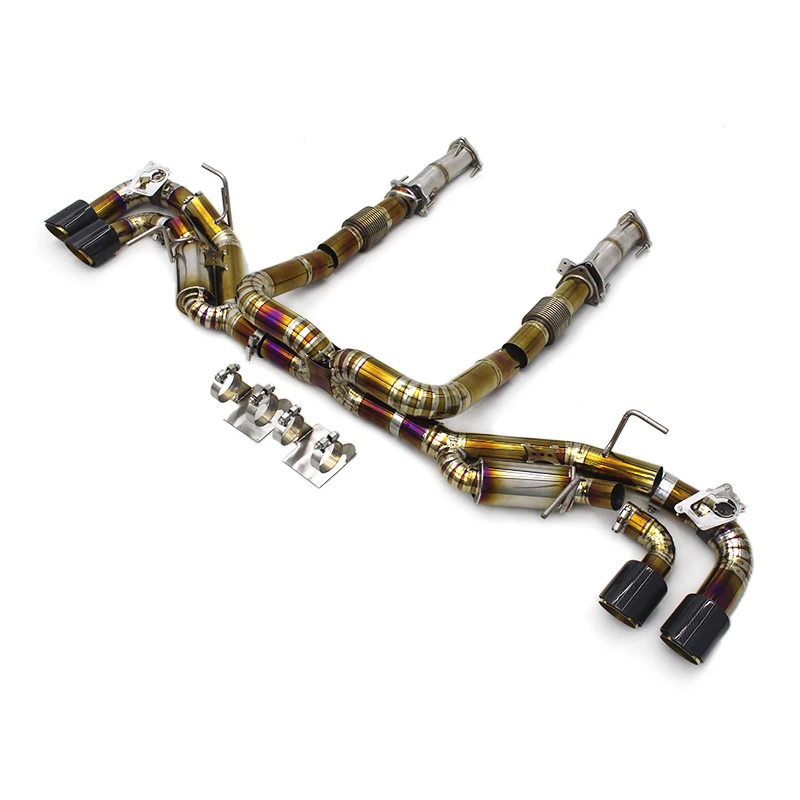 

Exhaust System For Chevrolet CORVETTE C8 2019-2025 Escape Performance OEM Valve Catback Exhaust Muffler Titanium 3 Inch Pipe
