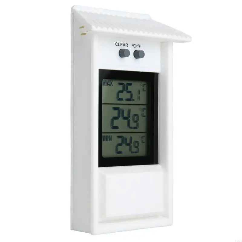 2025 New Waterproof Outdoor Temperature and Humidity Meter with Memory Function
