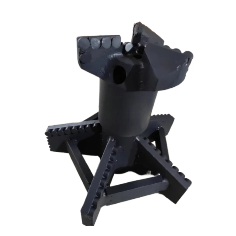 Large diameter non-coring PDC four-wing five-wing diamond composite drill bit rock water well coal field customization