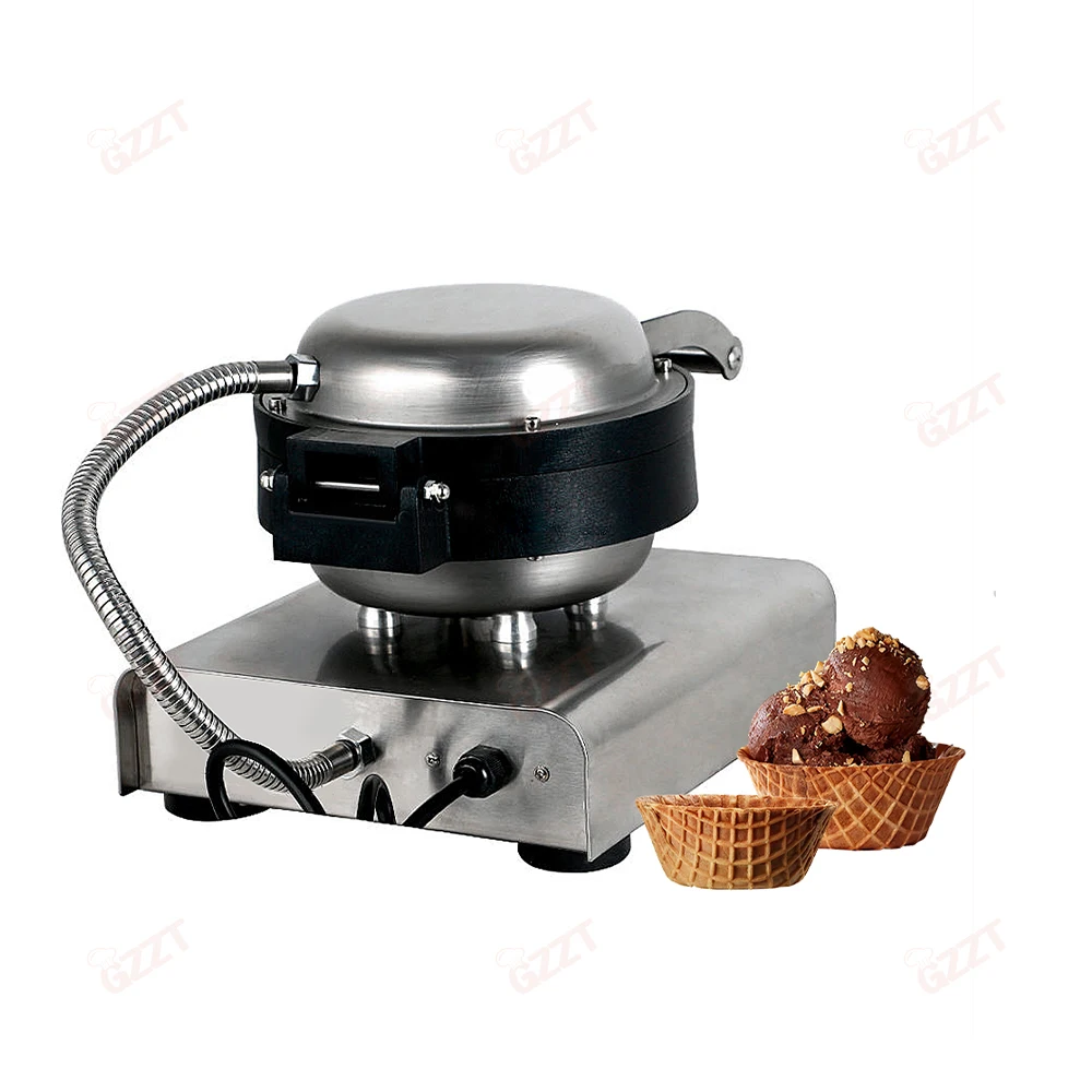 

2026, New modelIce Cream Waffle Egg Tart Skin New Design Egg Bakery Equipment Ice Cream Cone hine Mini Tart Shell