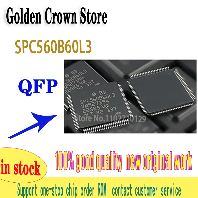 SPC560B60L3 SPC560B60 SPC560 QFP-100 work New original In Stock 1PCS/lot