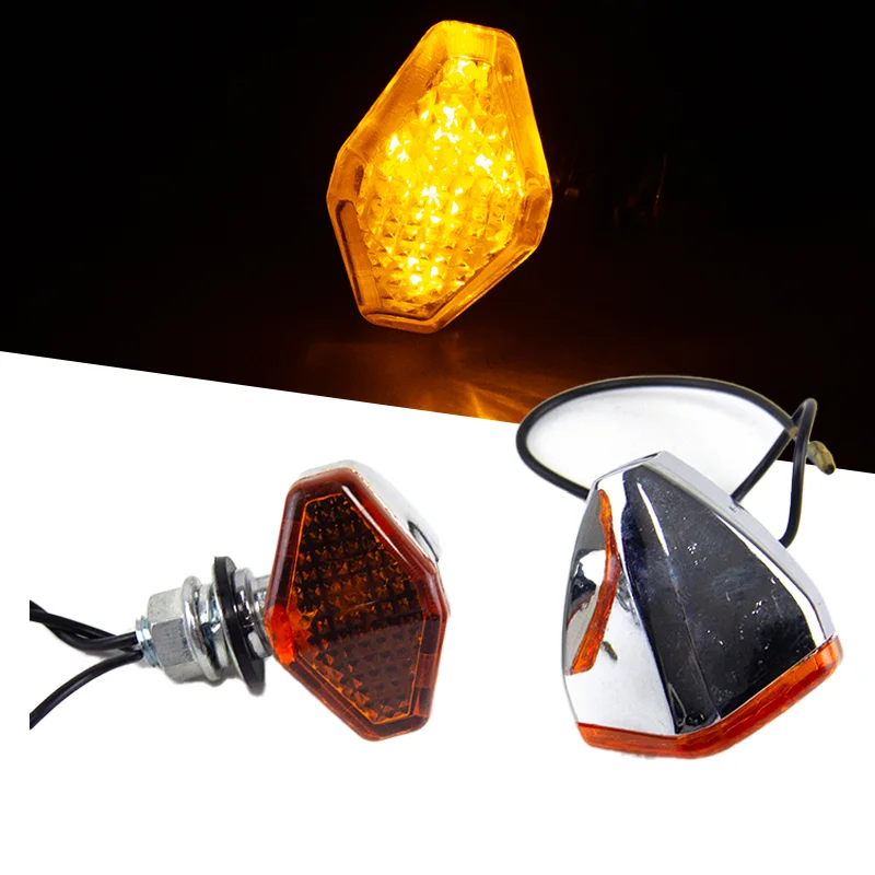 

2PCS Moto Indicators Lamp Flasher Blinker for Honda KTM Yamaha Motorcycle Rear Turn Signal Lights
