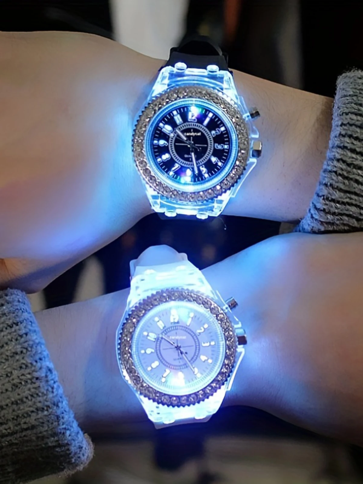 Shiny and Luminous Student Youth Watch Couple Watch Gift First Choice