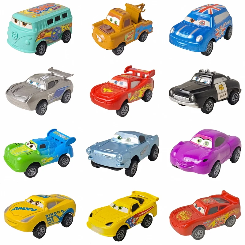 ใหม่รถยนต์ดิสนีย์ พิกซาร์ คาร์ส 3 ของเล่นไลท์นิ่ง แมคควีน มินิคาร์รีบาวด์รถแจ็คสัน สตอร์ม พีวีซีรุ่นเด็กกล่องของขวัญ