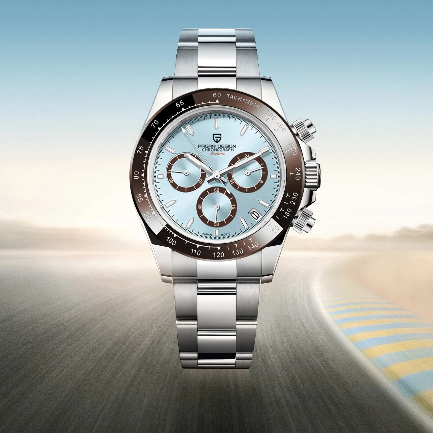 

PAGANI DESIGN 2025 New Sport Chronograph Top Brand Luxury Quartz Watch For Men Sapphire crystal Automatic Date Wrist watch Men