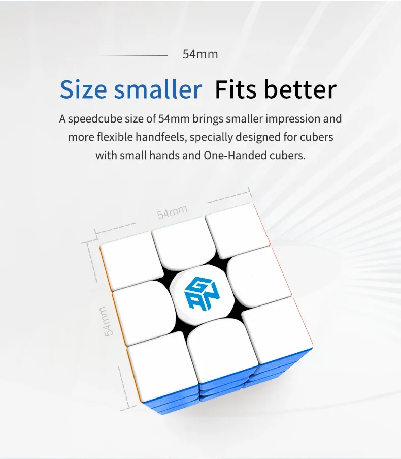 [Ecube] gan im m v2 ، لغز مغناطيسي ، مكعب سحري 3x3x3 ، لعبة سرعة احترافية للأطفال