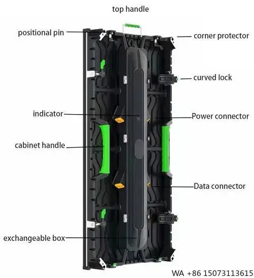 

P2.9/P3.9/P4.8 Modular LED Video Wall for Indoor Concerts Weddings & Church Services