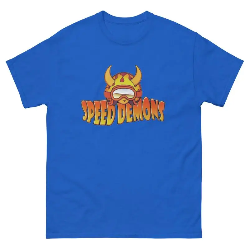 

Винтажная ретро футболка для скейтбординга Speed Demands Skate Devil 90-х годов