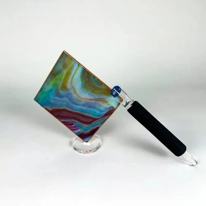 

Удобный фойлер с гладким роликом, полировщик для медной фольги, инструмент для обжима алюминиевой фольги для рукоделия и полировки