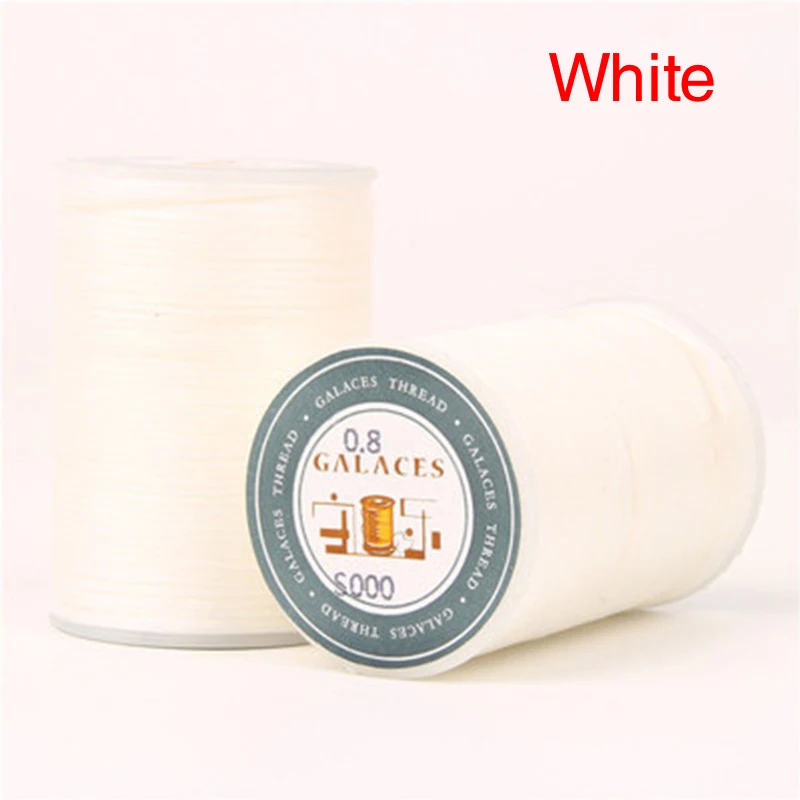 0.8mm 90m Waxed Thread Repair Cord String DIY Handmade Sewing Leather Wax Stitching Thread for Case Arts Handicraft Accessories