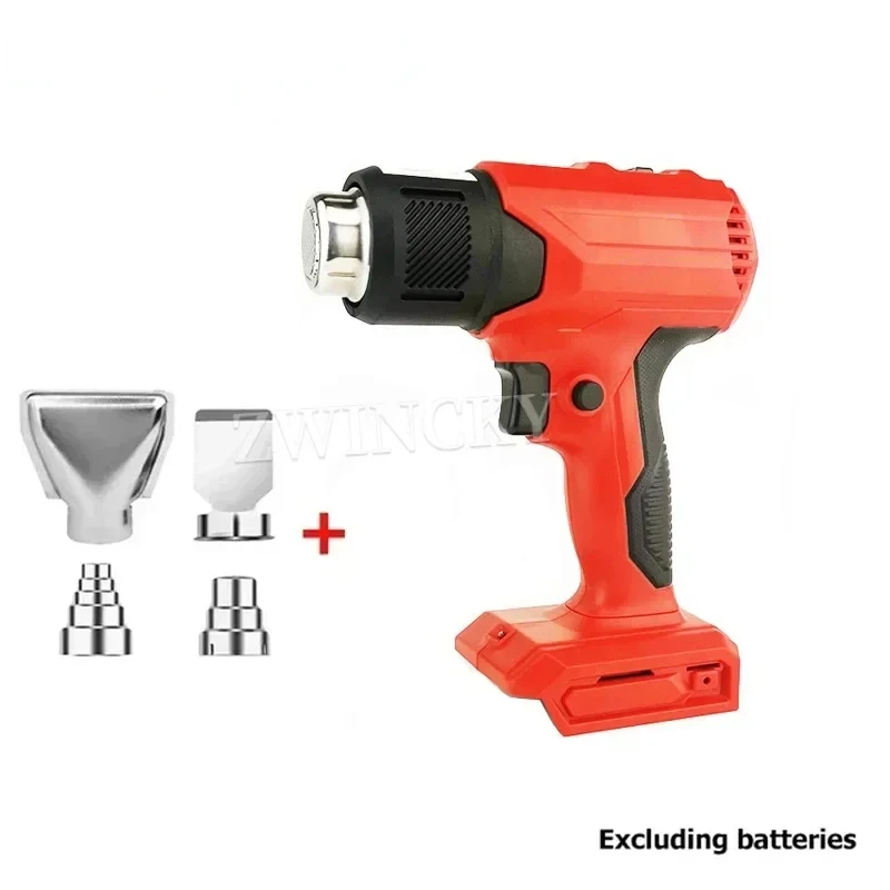 Imagem -06 - Máquina de Aquecimento de ar Quente Portátil para Makita 18v Bateria Pistola de Calor com Bicos Industrial Casa Secador de Cabelo Máquina de ar de Calor