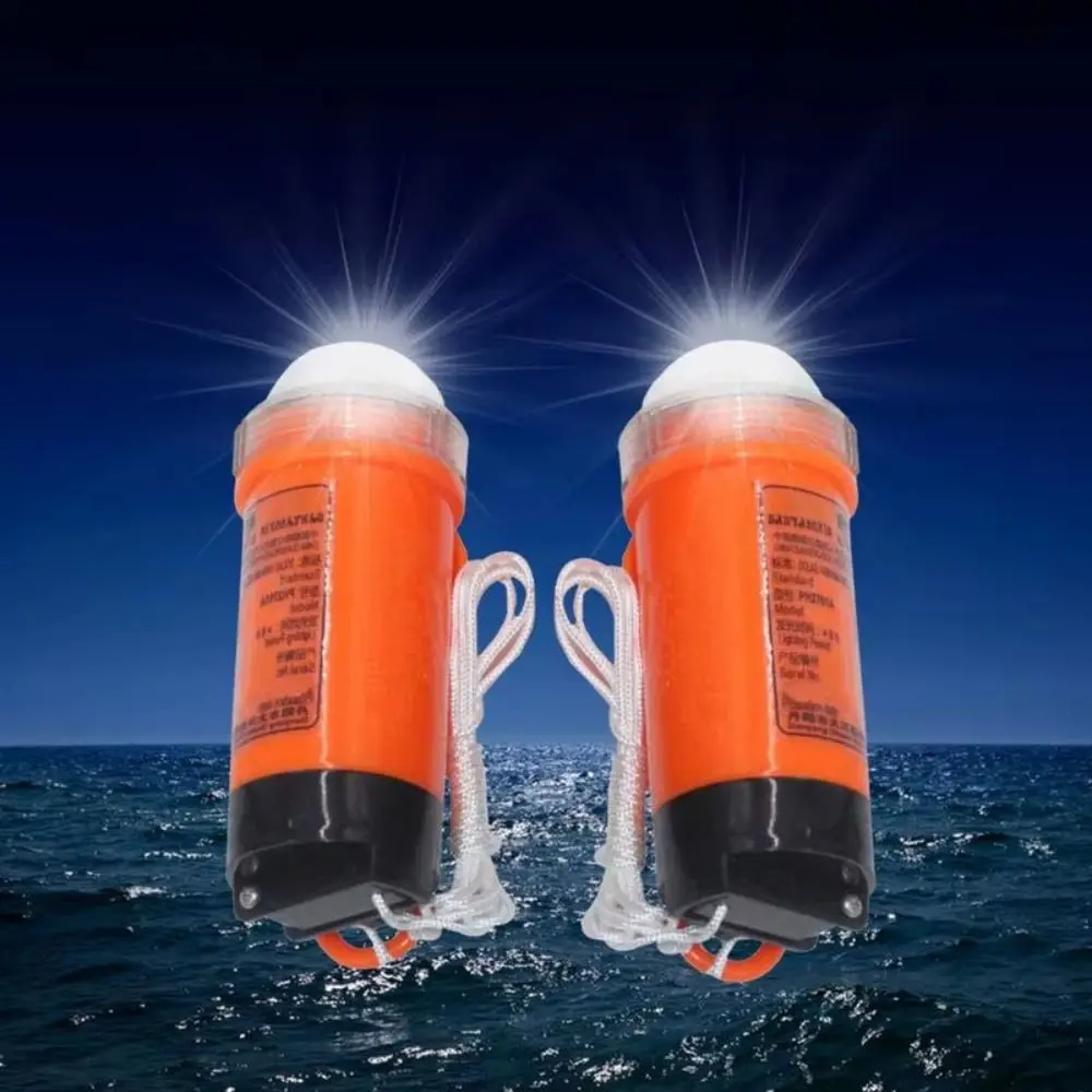 Life-saving Life Vest Light Emergency Gear Water Activated Seawater Self-Lighting Light Long Range Rescue High Intensity Beam