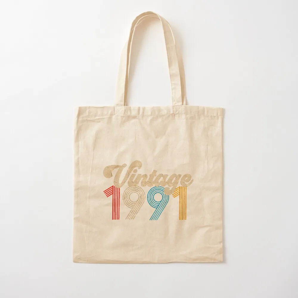 

Vintage 1991 Tote Bag shopper bags tote bag custom