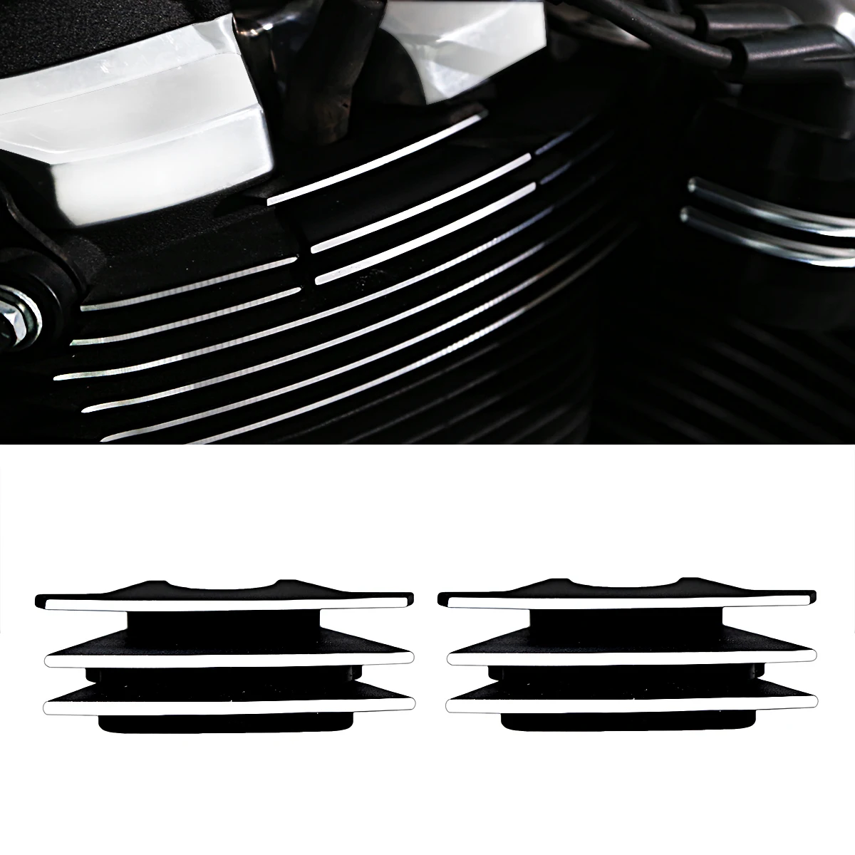 

Motorcycle Spark Plug Fillers For Harley 2018-2024 Softail Street bob Low Rider Fat Boy Breakout