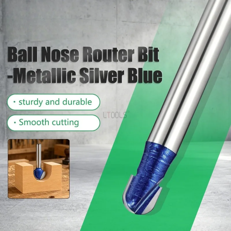 Professional 6.35mm Shank Woodworking Router Bits Set Trimming Knife Engraving Machine Slotted Straight Knife Milling Cutter