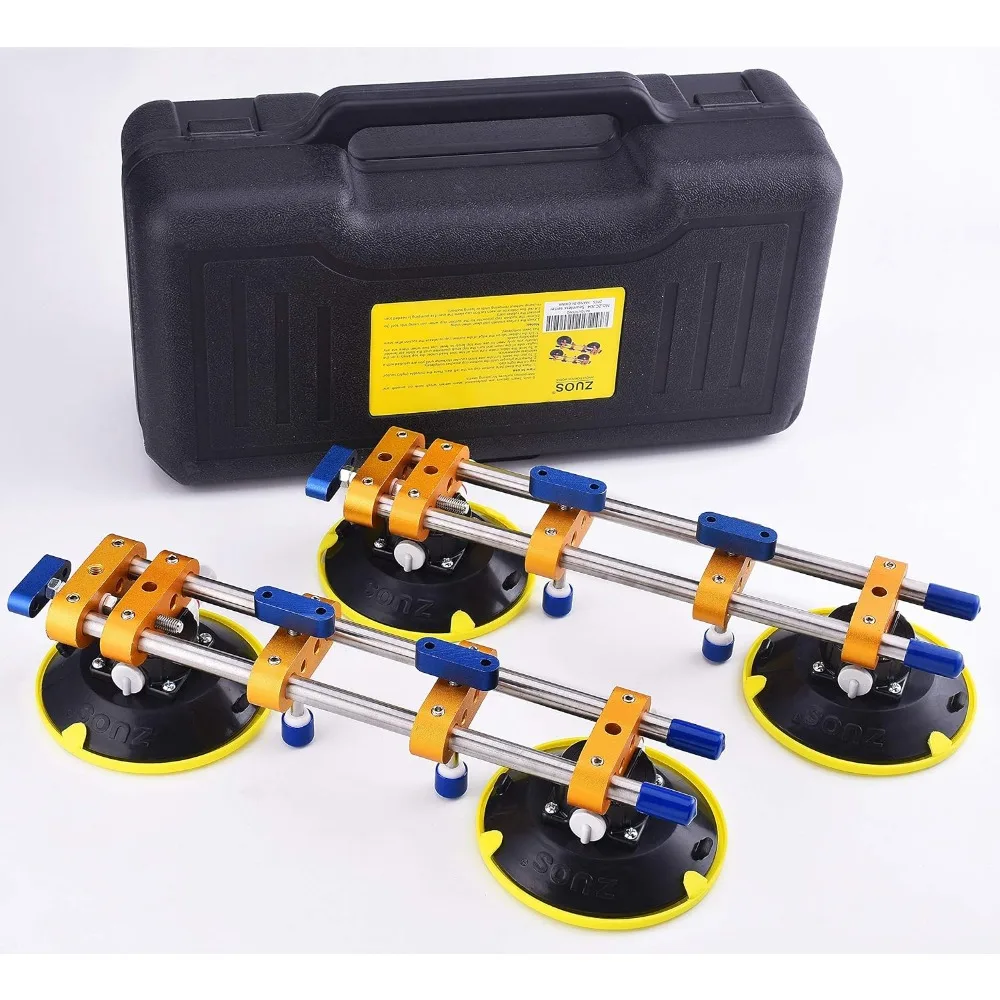 

A Pairs of Seamless seam Setter with 6" Suction Cups for Seam Joining & Leveling/Professional Countertop granite