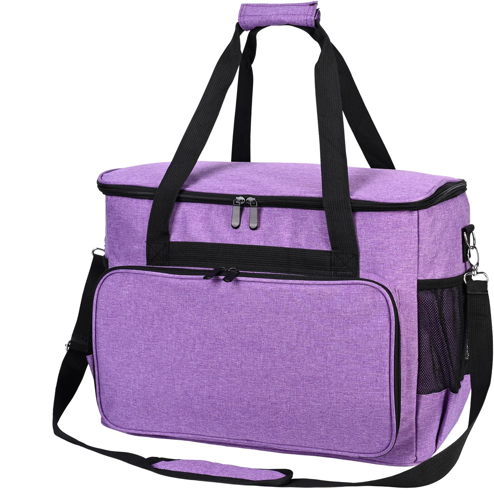 

Premium Sewing Machine Carrying Case - Padded Storage Bag with Multiple Pockets & Accessory Organizer - Stylish Travel Tote