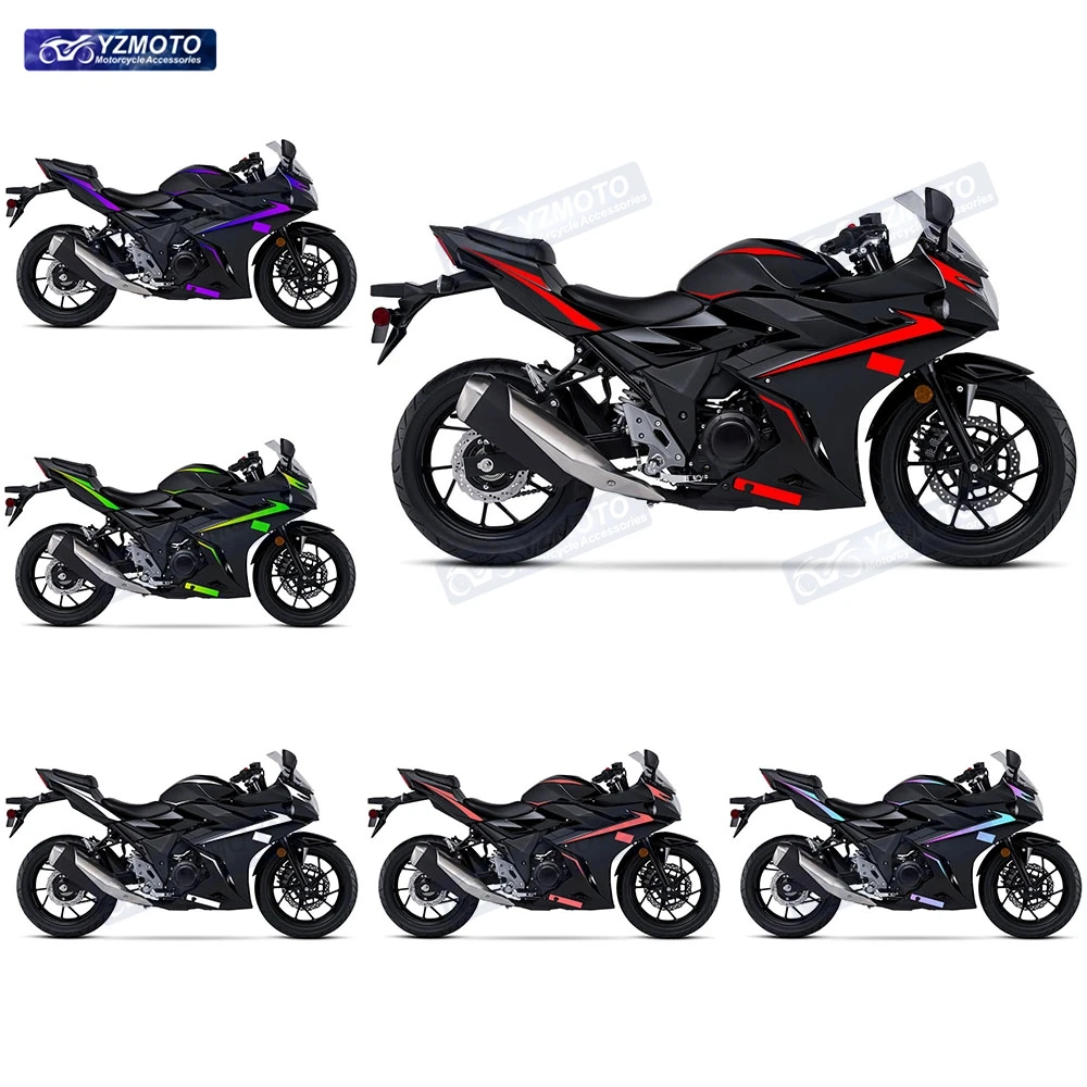 

For GSX250R GSX 250 R Motorcycle Accessories Full Car Racing Fairing Sticker Reflective Waterproof Bodywork Decal Stickers Kit