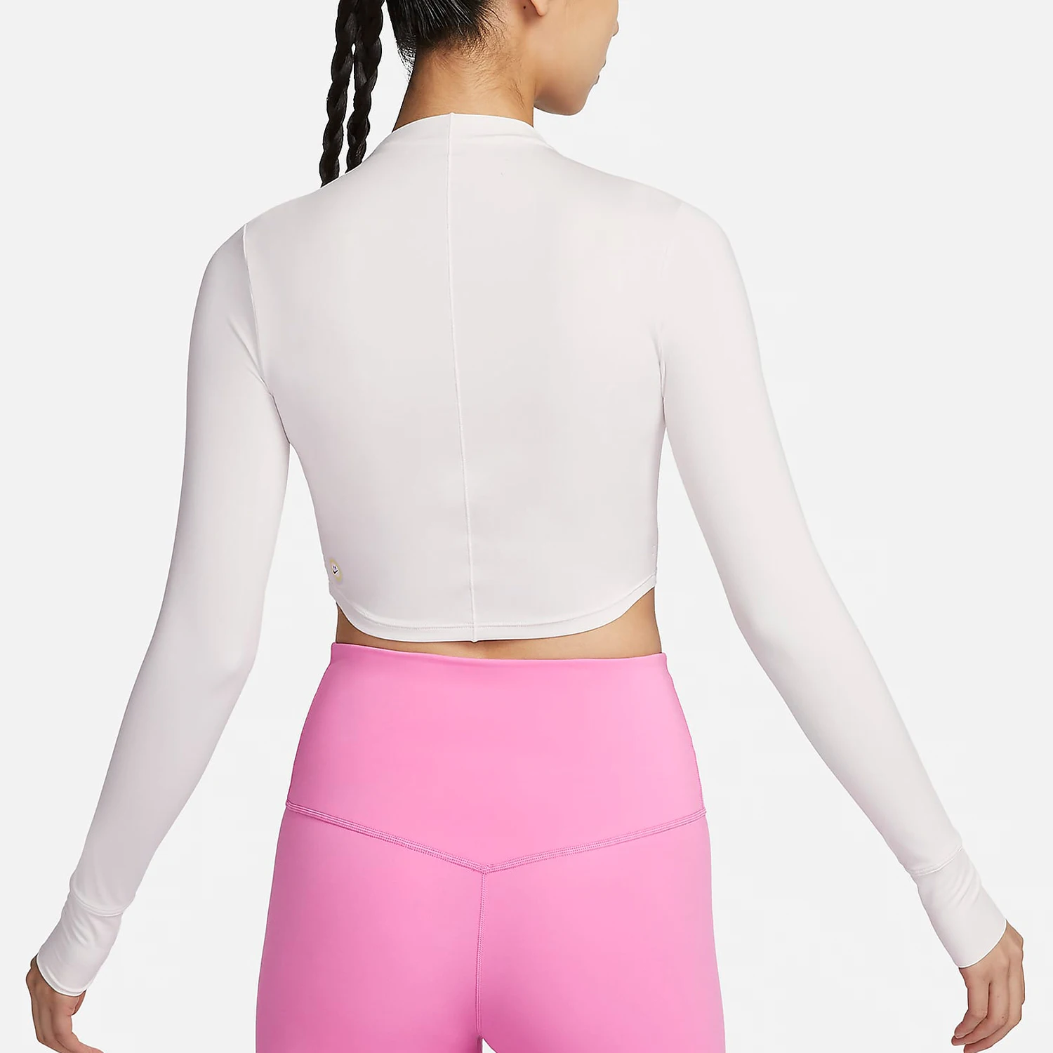 Nike-Camiseta informal de manga corta para mujer, auténtica, primavera, FZ6567-030