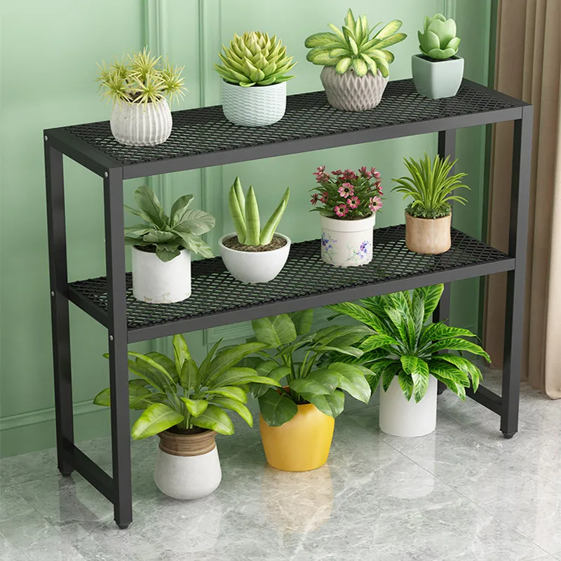 flower-stand-outdoor-wrought-iron-waterproof-balcony-storage-rack-living-room-floor-standing-succulent-flower-pot-rack
