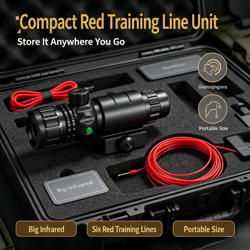 20mm Rail Mount Infrared Indicator, Adjustable Height Plastic Housing For Outdoor Night Exploration Activity