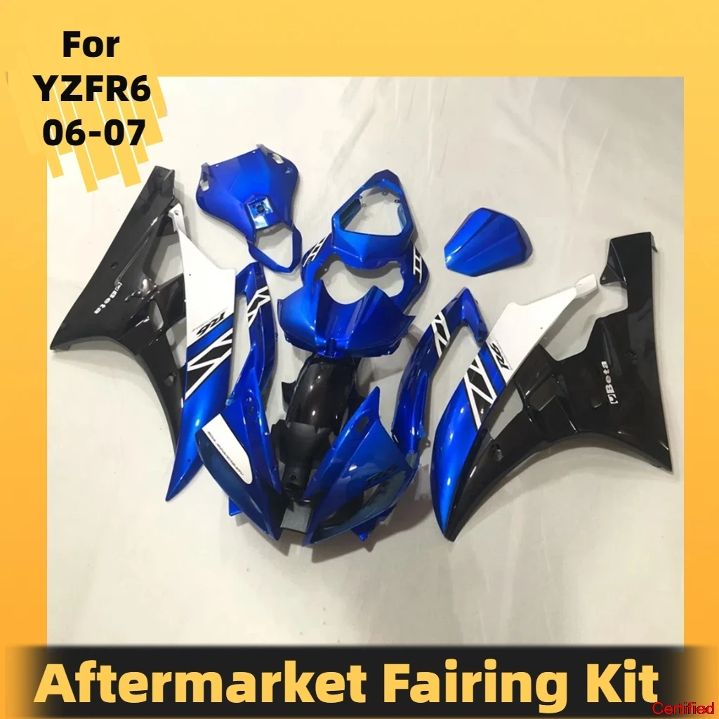 Fairings Kit YZFR6 2006 2007 Fairings for YAMAHA YZF R6 06 07 New Style Refitting Body Racing