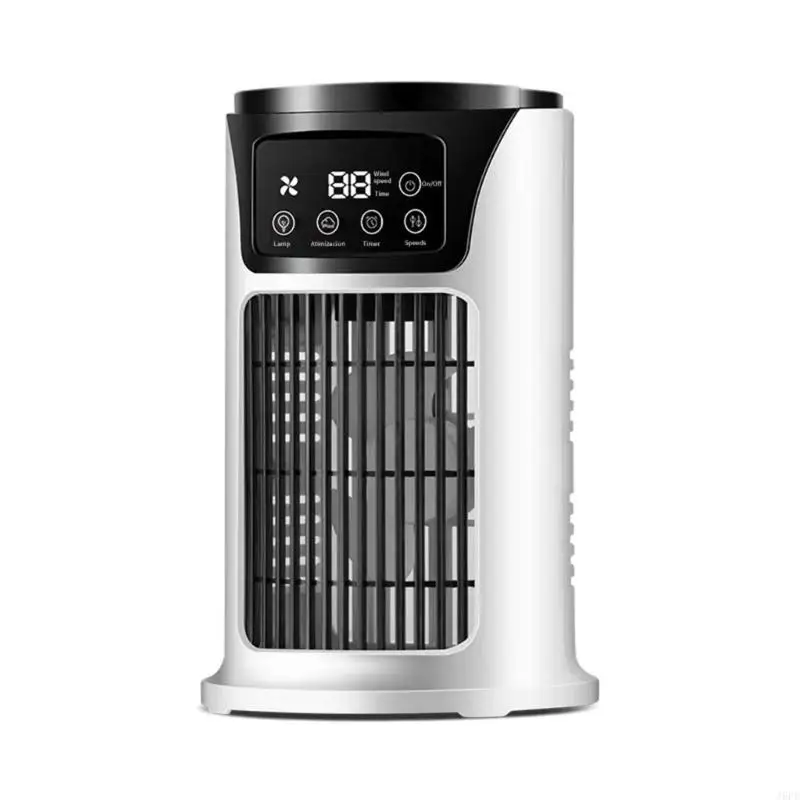 

J6pe Портативные кондиционеры вентилятора Увлажняющий вентилятор вентилятора с ночным светом