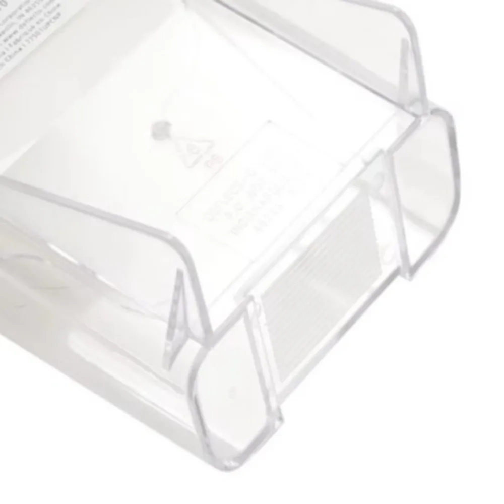 Durable A4 Size Brochure Holder Plastic Clear Filing Magazine Rack Slanted Back Non-slip Flyer Display Stand Bedroom