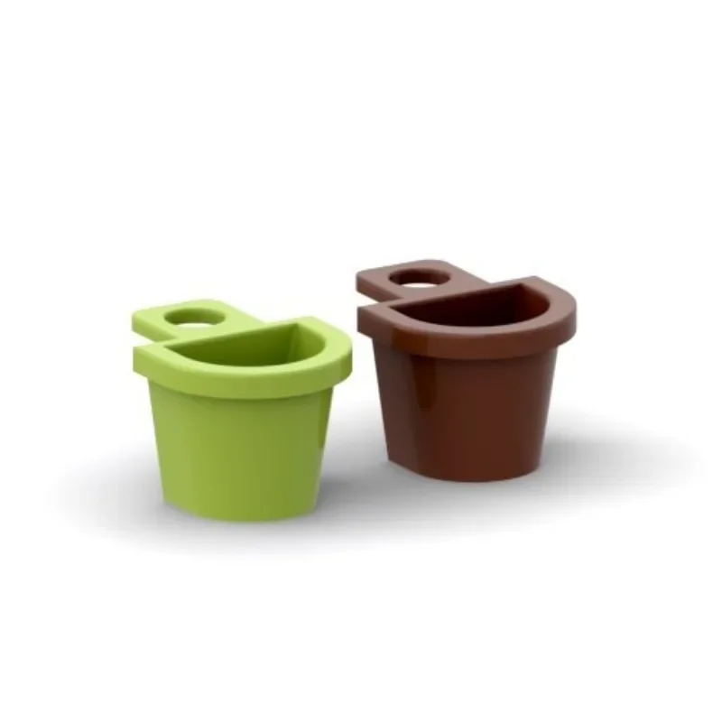 [75Pcs] 【50g】 Model 4523 Minifigure Backpack Hanging Bucket, Children DIY STEM Building Blocks Toy, Gifts For MOC Creators Group