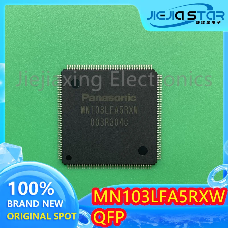 Electronics-Original QFP Integrated Chip IC, MN103LFA5RXW0I, MN103LFA5RXW, 100% Brand New, Free Shipping, 3Pcs