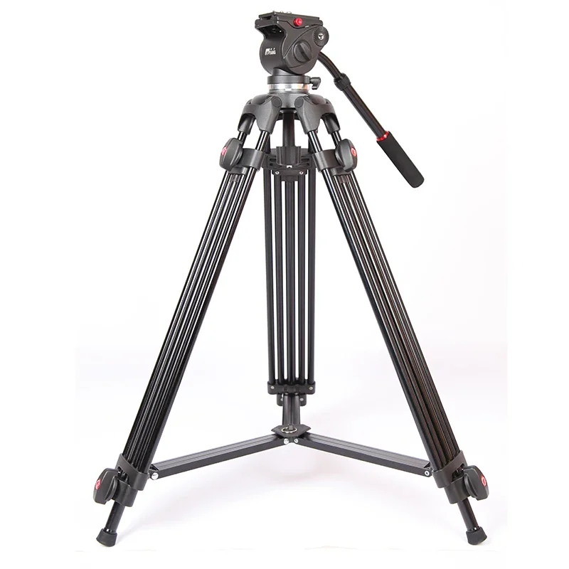 

JIEYANG JY0508 JY-0508 JY0508B Professional Camera Tripod Video Tripod/Dslr Tripod Fluid Head Damping video with tripod bag