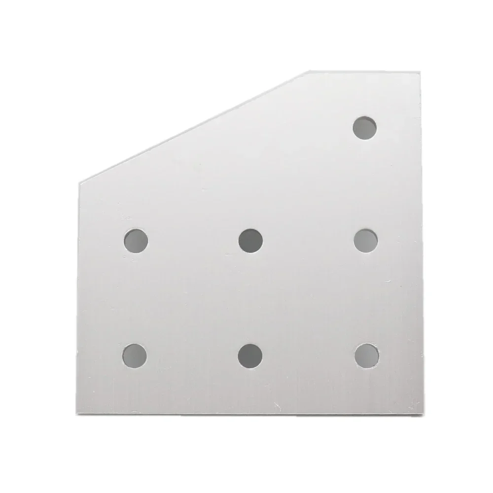 

5pcs 3060 30x60 7 hole L type 90 Degree Joint Board Plate Corner Angle Bracket Connection for Aluminum Profile