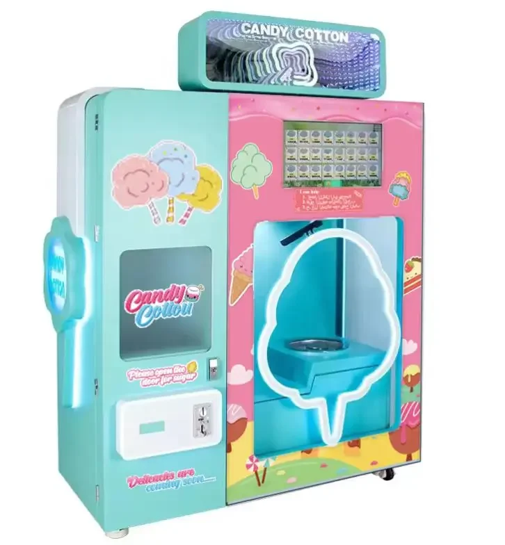 Commercial Sweet Automated Cotton Candy Machine Sugar Guangzhou Cotton Candy Machine Maker