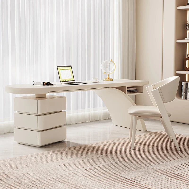 Luxury Study Computer Desks Gaming Corner Office Supplies Coffee Boss Desk Meeting Laptop Table Mesa Oficina Home Furniture