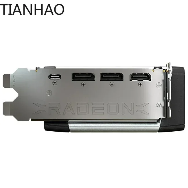بطاقة رسومات الألعاب AMD Radeon RX 6700xt RX 5700 XT بسعة 16 جيجابايت GDDR6 RX 6800 XT 6700xt لسطح المكتب vga