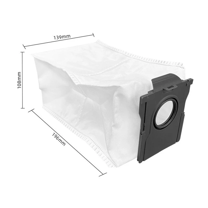 Saco de poeira para Dreame Bot, Acessórios Robô Aspirador, X30, X30Pro, Ultra, Plus, 12pcs